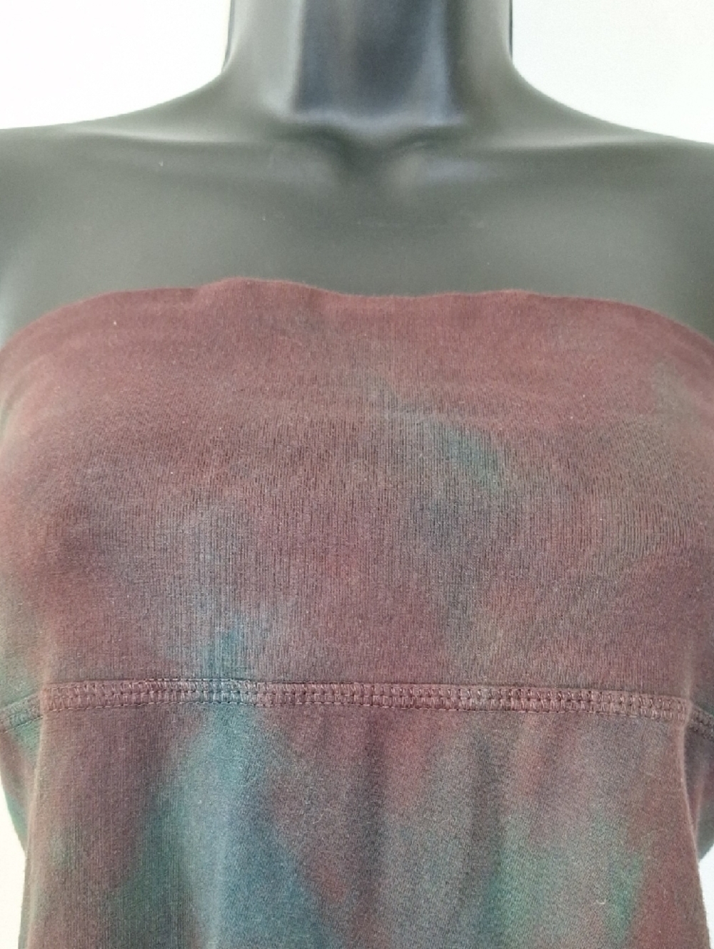 Solitaire Convertible Dress Skirt 1X 16 / 18 Plus Long Skirt Tie Dye - Picture 12 of 13